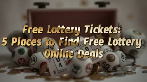 free lottery ticket